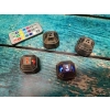Żetony Zasilania LED do Nemesis Lockdown - 4 Szt + Pilot RGB