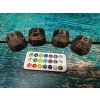 Żetony Zasilania LED do Nemesis Lockdown - 4 Szt + Pilot RGB