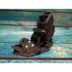 Wieża na Kości Okręt z Mackami - Obcy 29x15,7x18,7cm PLA Wieża na Kości Okręt z Mackami - Obcy 29x15,7x18,7cm PLA