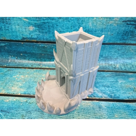 Wieża na Kości Kolczasta Strażnica - 17,9x14x18cm PLA