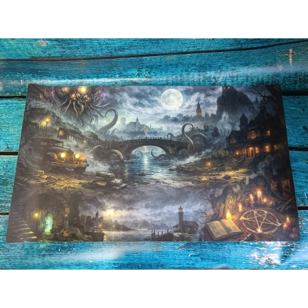 Mata Arkham Horror LCG Zgniłe Miasto - Playmata 36x61cm