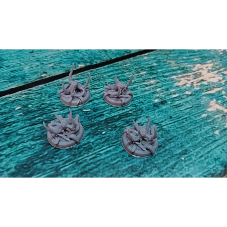 Elementy 3D Zwłoki Nemesis - Pakiet 10 Szt Żywica SLA 14K