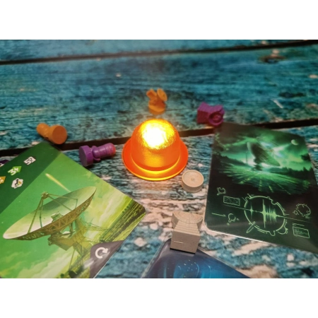 LED SETI Ulepszenie Słońca - Podstawka LED PLA FDM