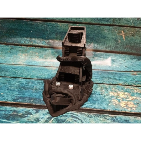 Wieża na Kości Okręt z Mackami - Obcy 29x15,7x18,7cm PLA